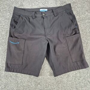 Amazon Luly Yang Cargo Shorts Men Large (34-36) Black Delivery Driver